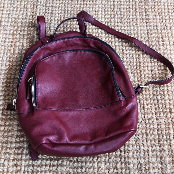 margot | Bags | Margot Burgundy Leather 